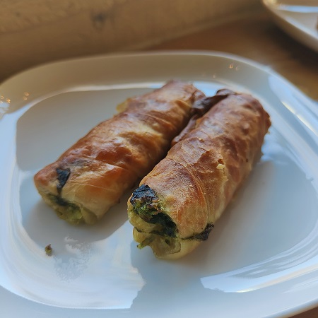 Coffee Corner Nailsea - Spinach and Cheese Rolls