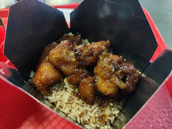 Chopstix, The Galleries, Bristol - Caramel Drizzle Chicken