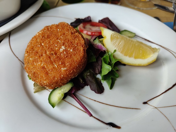 The Angel on the Bridge, Henley-on-Thames - Fishcake