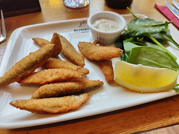 Sunshine Restaurant Hythe - Whitebait