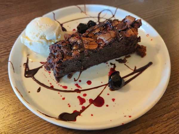 The Rising Sun, Backwell - Dark Chocolate and Espresso Brownie