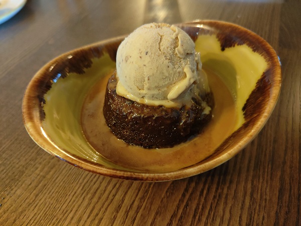 The Rising Sun, Backwell - Spiced Sticky Date Pudding