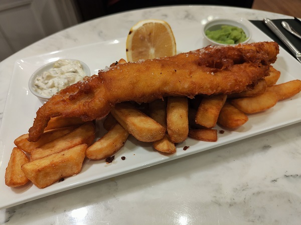 Easthampstead Park Hotel - Fish and Chips