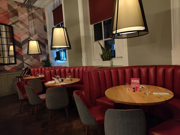 Middletons Steakhouse Chelmsford - Interior