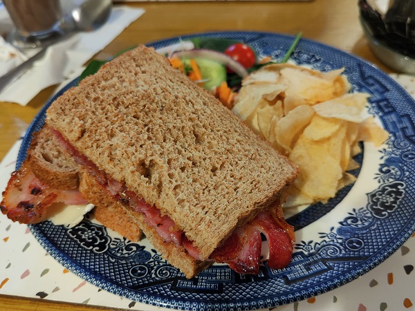 Squires of Southwold - Brie, Bacon and Cranberry Sandwich