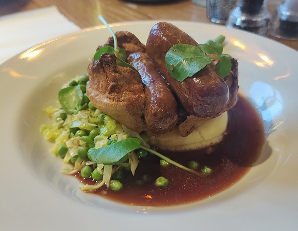 The Old Cannon Brewery, Bury St Edmunds - Bangers and Mash