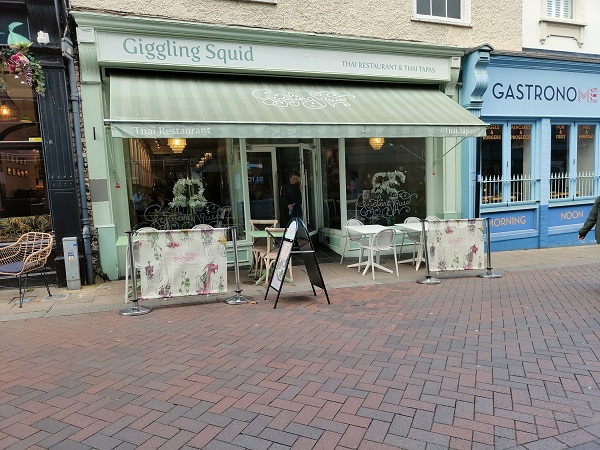 Giggling Squid, Bury St Edmunds - Exterior