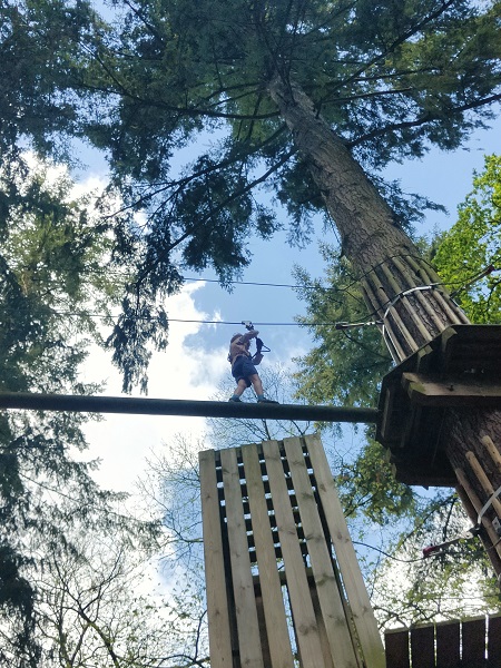 Go Ape Treetop Adventure, Thetford Forest 3