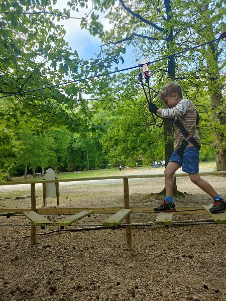 Go Ape Treetop Adventure, Thetford Forest - Practice Course
