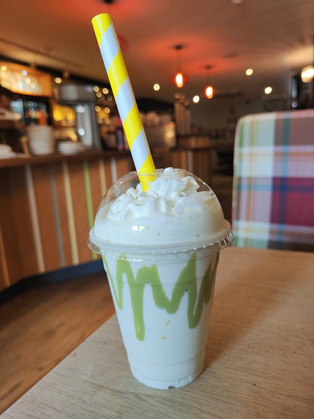 No.4 Restaurant, Abbeygate Cinema, Bury St Edmunds - Pistachio Shake