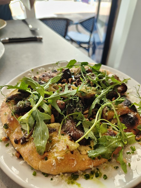 Blue Fig, Bury St Edmunds - Wild Mushroom Flatbread