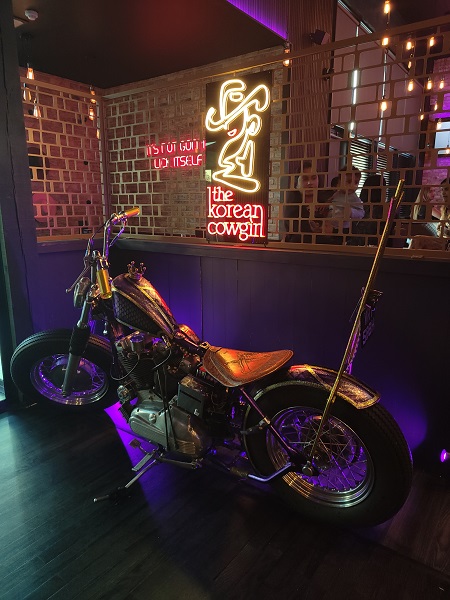 Korean Cowgirl, Ashford, Kent - Motorbike