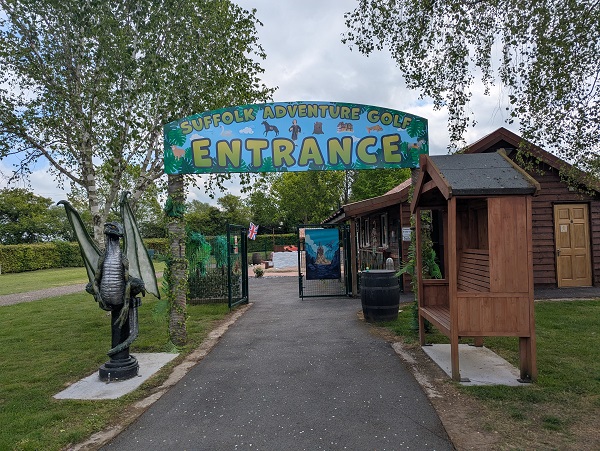 Suffolk Adventure Golf - Entrance