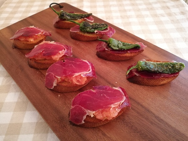 Pata negra ham tapas