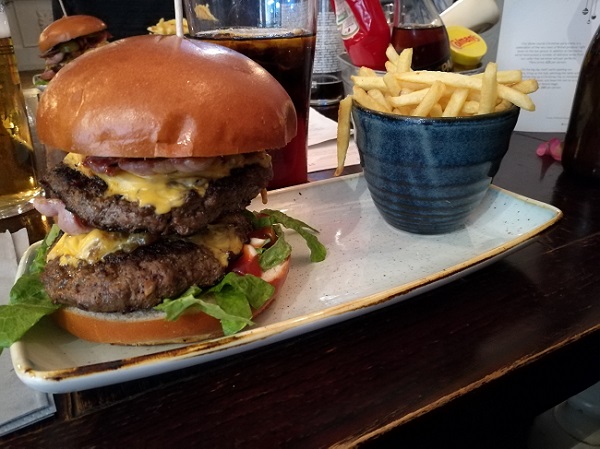 Horts Broad Street Bristol Double Stack Burger