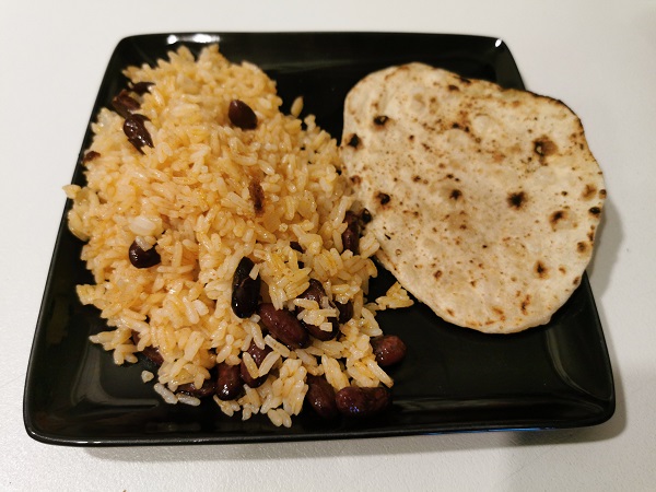 Ration Challenge Day 3 - Rice and Flatbread