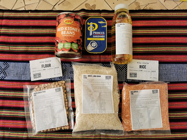 Ration Challenge UK 2020 rations