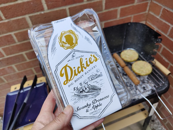 Dickie's Boozy Sausages - Prosecco BBQ