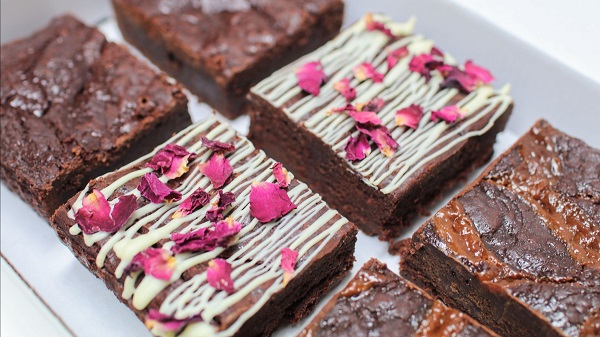 Luminary Bakery Valentine's Brownies