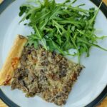 Bristol Bites - Creamy Pesto Mushroom Tart - Served 1