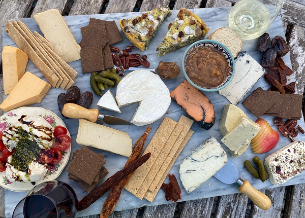 Herbivore vegan cheeseboard