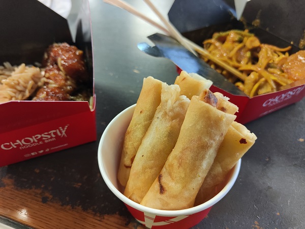 Chopstix, The Galleries, Bristol - Spring Rolls