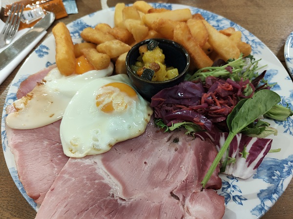 Park Restaurant, Cadbury Garden Centre - Maple Glazed Ham