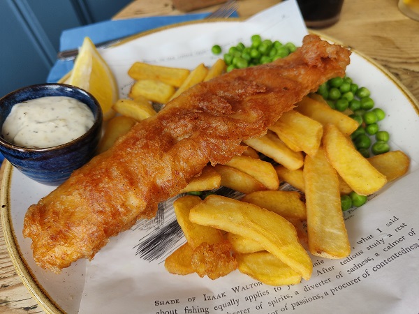 The Angel on the Bridge, Henley-on-Thames - Fish and Chips