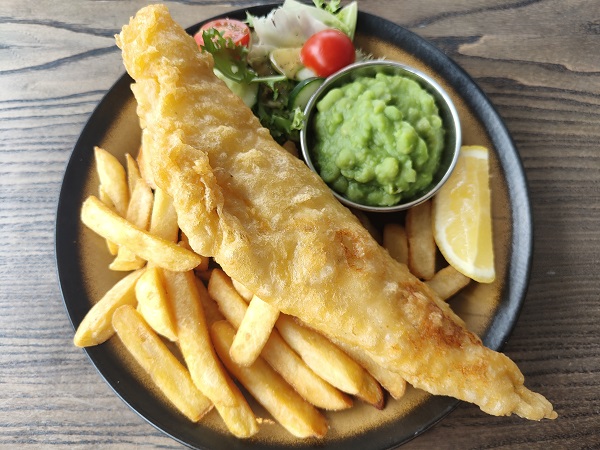 Chameleon Cafe, Hythe, Kent - Fish and Chips