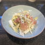Endive, Pear, Blue Cheese and Walnut Salad