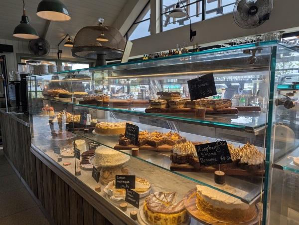 Tin Roof Café, Maldon - Cake Counter
