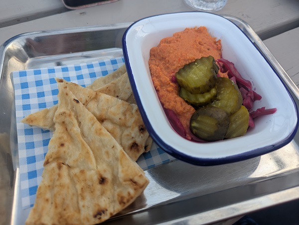 Acle Bridge Inn, Norfolk - Red Pepper Hummus