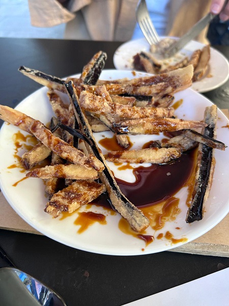 Bravas Bristol - Fried Aubergine
