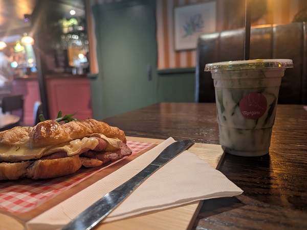 Cafe Nightjars, Bury St Edmunds - Croissant