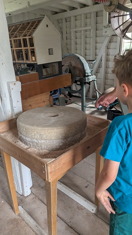 Pakenham Water Mill, Suffolk - Mill Stone