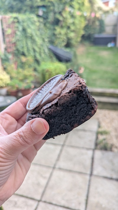 Larett Bakehouse, Bury St Edmunds - Chocolate Orange Brownie 1