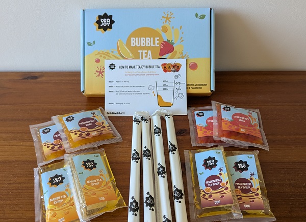 TeaJoy Bubble Tea Kit - Contents